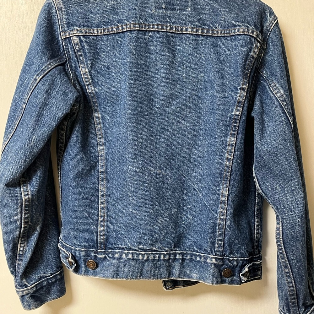 Levi's Blue Denim Trucker Vintage 1990’s Jacket - Picture 4 of 9